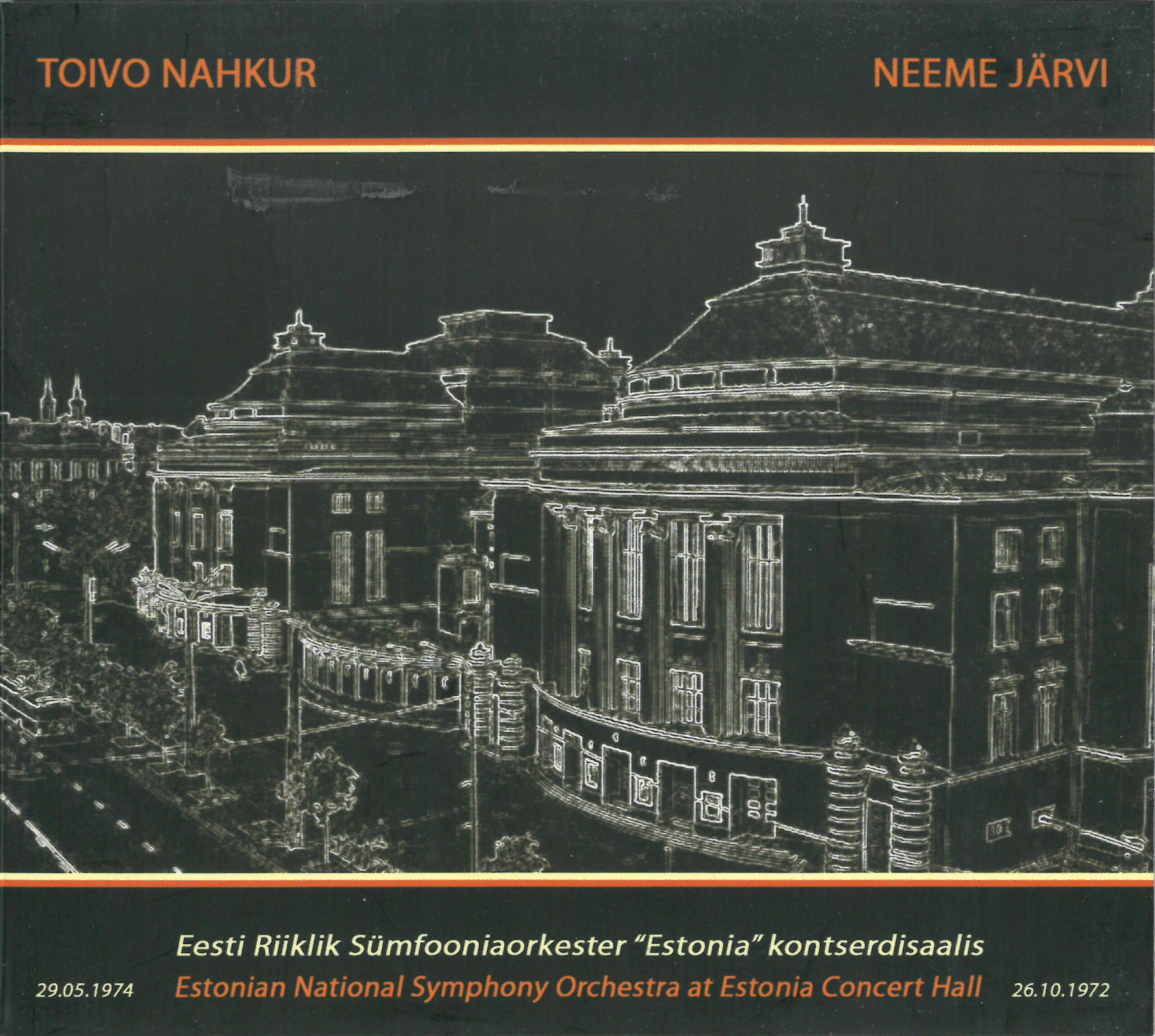 TOIVO NAHKUR, NEEME JÄRVI, ERSO Estonia kontserdisaalis. ERP 2010