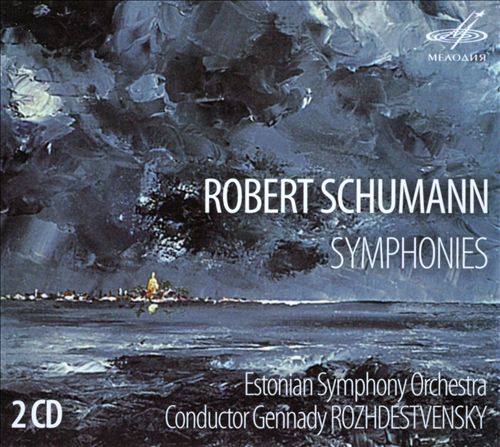 ROBERT SCHUMANN – sümfooniad (George Szelli redaktsioon). Gennadi Roždestvenski. Melodija 2011