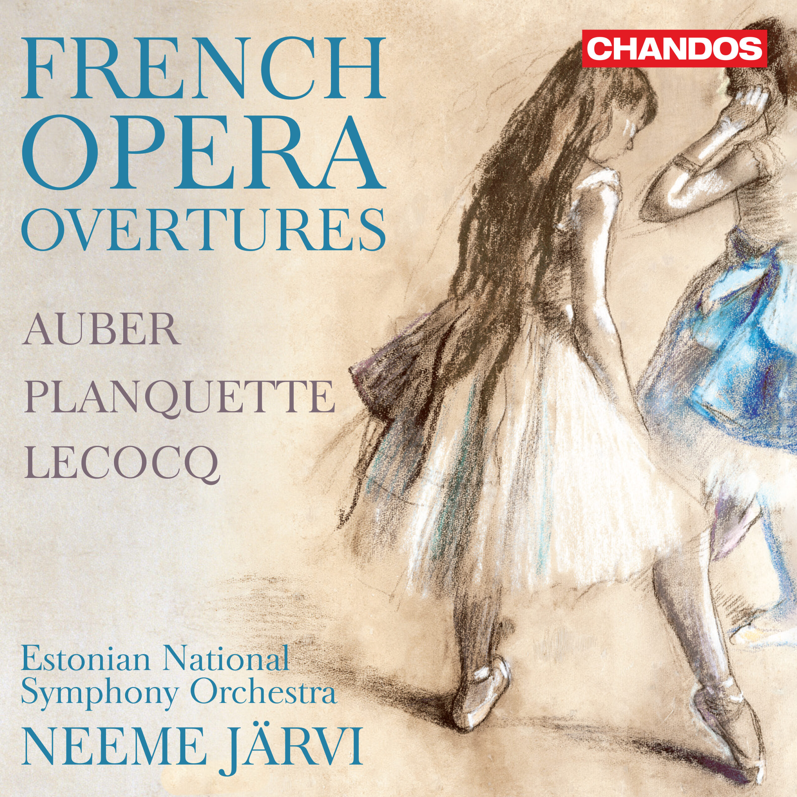 French Opera Overtures. Neeme Järvi. Chandos 2024